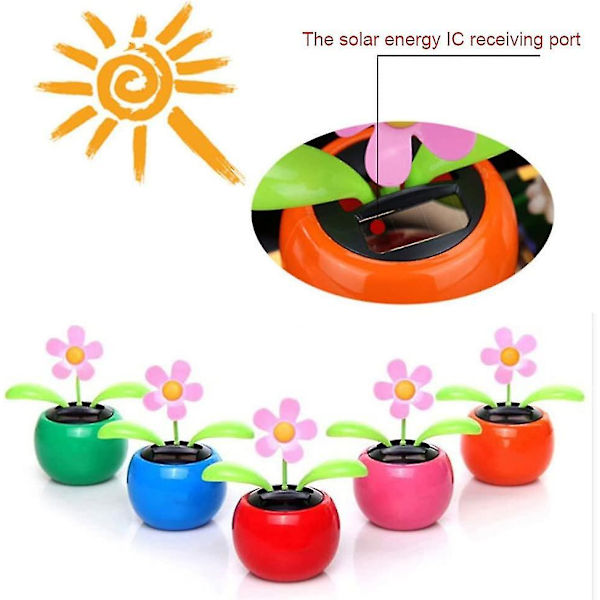 Nickande Figur Blomma, Solcellsdriven Nickande Figur, Solcellsdriven Dansande Blomma Solcellsdriven Blomma Nickande Figur Nickande Blomma Solcellsdriven Solcellsdriven Nickande Blomma För Bil