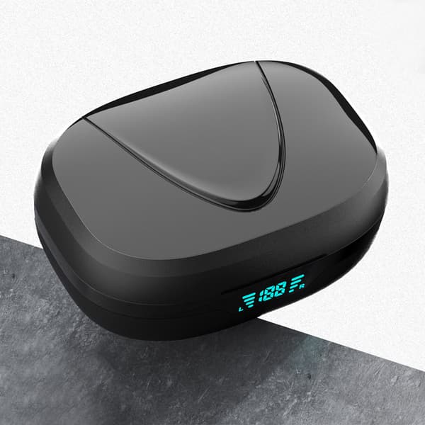 Trådløse hodetelefoner Bluetooth 5.1 svart