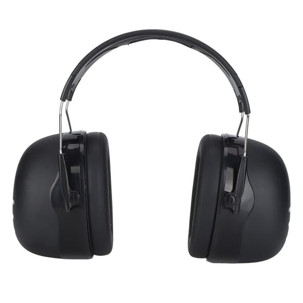 Black Noise-Cancelling Earmuffs - NRR 37dB