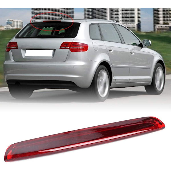 High Mounted Brake Light, Third Brake Light, ABS with Reasonable Structure, Suitable for Sportback 2004-2012