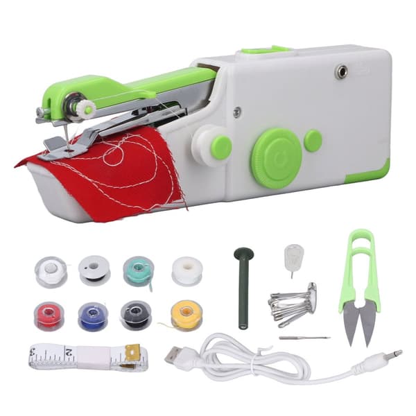 Easy-to-Sew Handheld Sewing Machine: Ergonomic Design for Clothes, Curtains, and DIY Projects