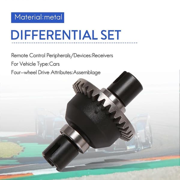 Differentiale Sæt EA1057 til JLB Racing CHEETAH 1/10 Børsteløs RC Bil Dele Tilbehør