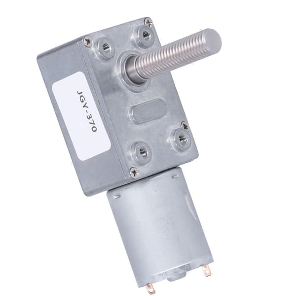 Silent and Durable Worm Gear Motor - DC12V 90RPM