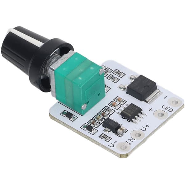2-delad LED-dimmer steglös dimningsmodul DC 6-24V konstantspänningsregulator