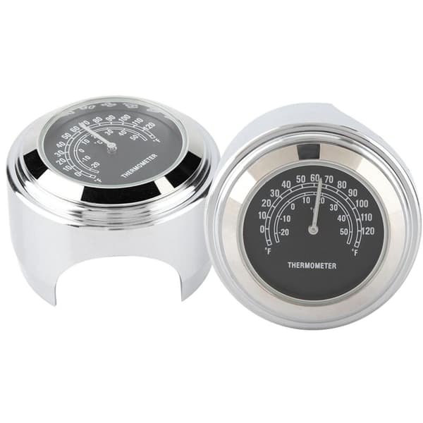 Motorcykelstyretermometer, 22-25 mm, temperaturmätare, mätare