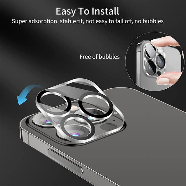 iPhone 15 Pro / iPhone 15 Pro Max Kameran Linssuojus