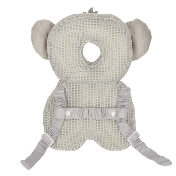 Gåsele rygsæk med hovedbeskyttelse koala, grå, 12 mdr+