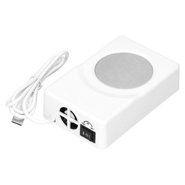 Portable USB Heating and Cooling Coaster for Home, Office, and Car