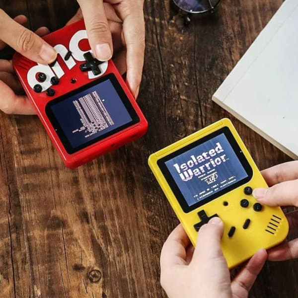 3\" Mini Retro Håndholdt Spillekonsol 400-i-1 32-Bit Sort