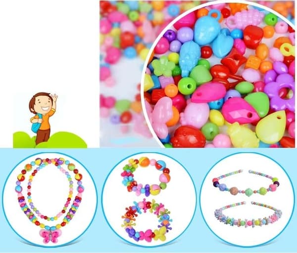 DIY Bead Box with Acrylic Beads – 700 Beads for