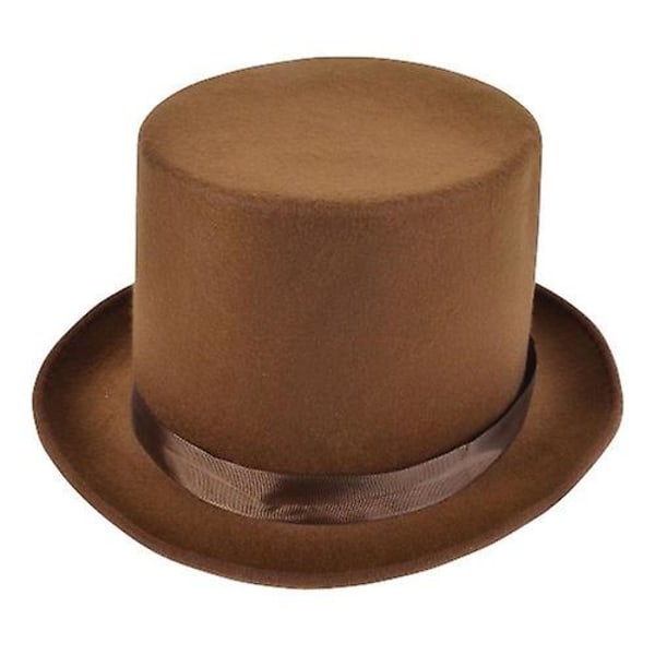 Bristol Novelty Unisex Wool Effect Top Hat