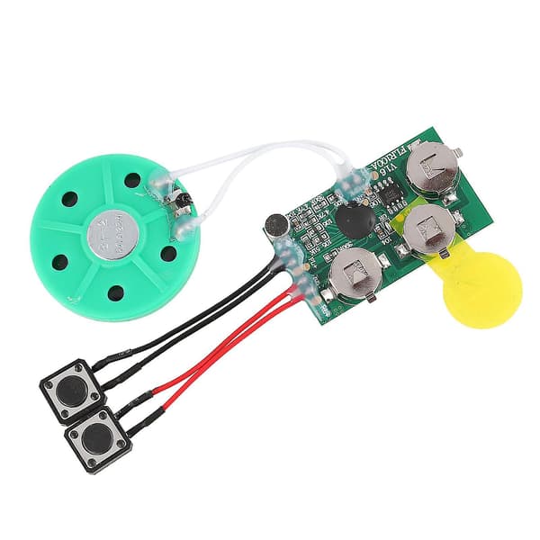 DIY Hilsen Kort Chip 120 Sekunders Opptakbar Stemme Lyd Chip Modul