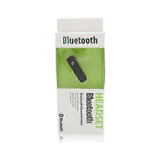 Sort Trådløst Bluetooth Smart Mini Håndfrit Headset Bilkørsel sort