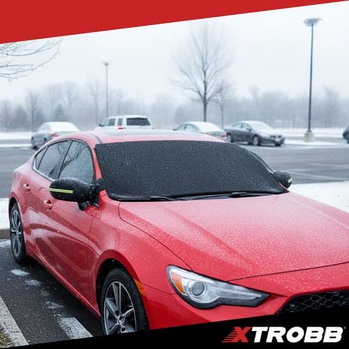 Windshield Cover - Frost Protection for Car Windshield & Side Mirrors