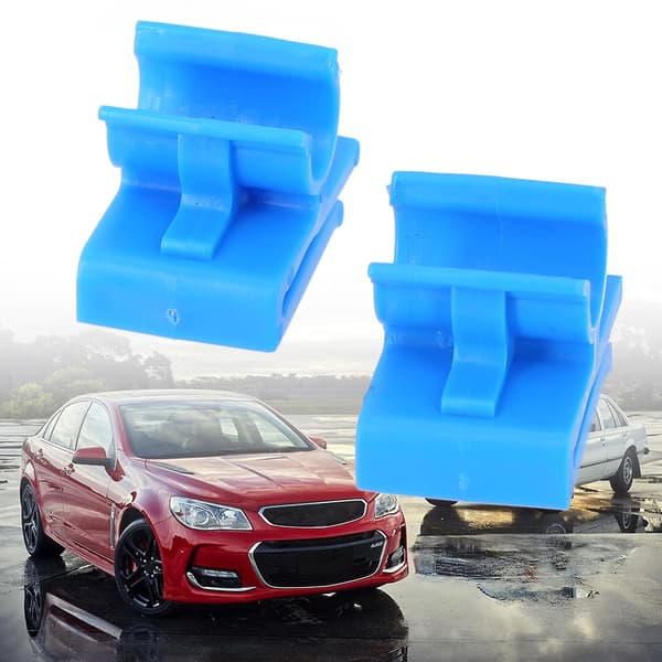2 stk Handskerum-klips Let Installation Ridsefast Blå Nedre Handskerum Bump Stop Sæt Til Holden-commodore Vz Vy Wk Wl
