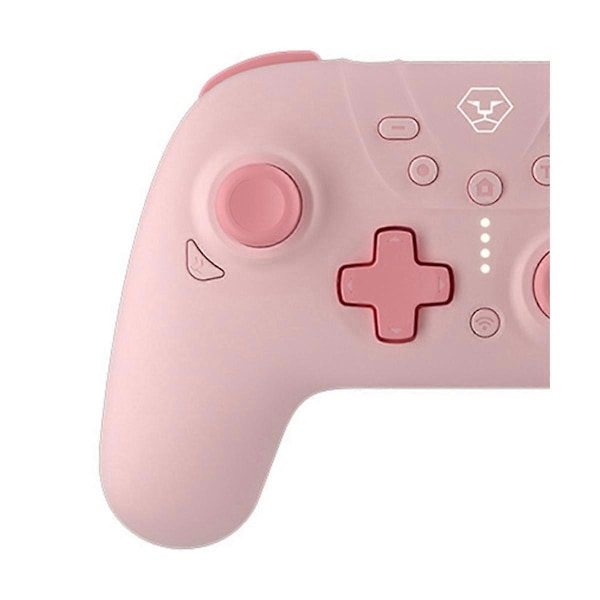 Switch Pro Bluetooth Gamepad Ns Oled Håndtag med Burst Vibration Lite Gamepad Pink