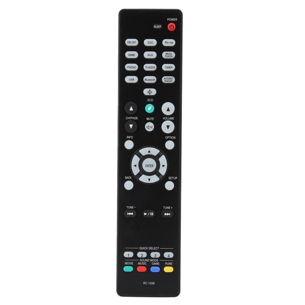 DENON AVRS650H AV-mottaker, erstatningsfjernkontroll