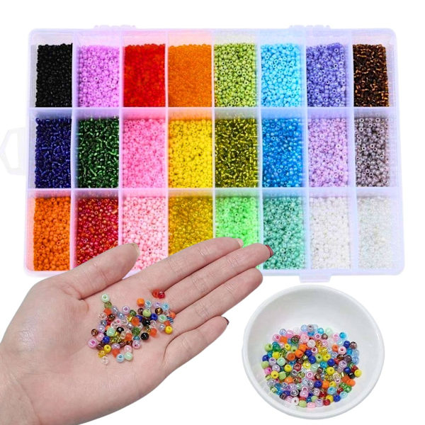 DIY Perleboks med Seed Beads – 19000 Perler til