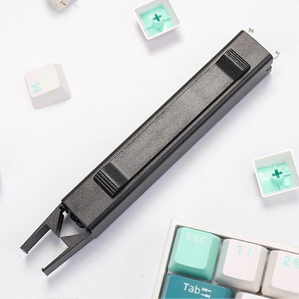 To-i-en Tastatur Keycap Aftrækker Skadefri Bærbar Nøgleaksel Fjernerværktøj Nemt & Hurtigt Key Caps Aftrækkerværktøj til Rengøring og Udskiftning