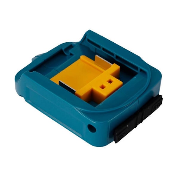 2 kpl USB-laturisovitinmuunnin ADP05 BL1815 BL1830 BL1840 Li-akulle 14.4-18V sovitin, sininen