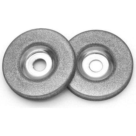 2 stk. 50 mm diamantslipeskive for elektrisk multifunksjonell sliper kvern slipe tilbehør