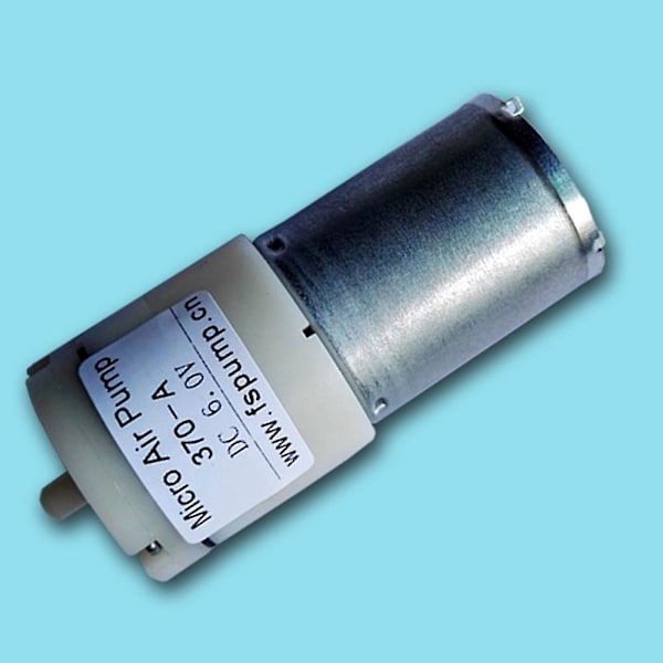 DC 6V Mini 370 Motor Luftpump Blodtrycksmätare Syrepump Akvarium Fisk Tank