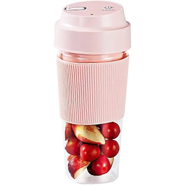 Bærbar Lille Blender, Personlig Mini Blender til Shakes og Smoothies, USB Genopladelig