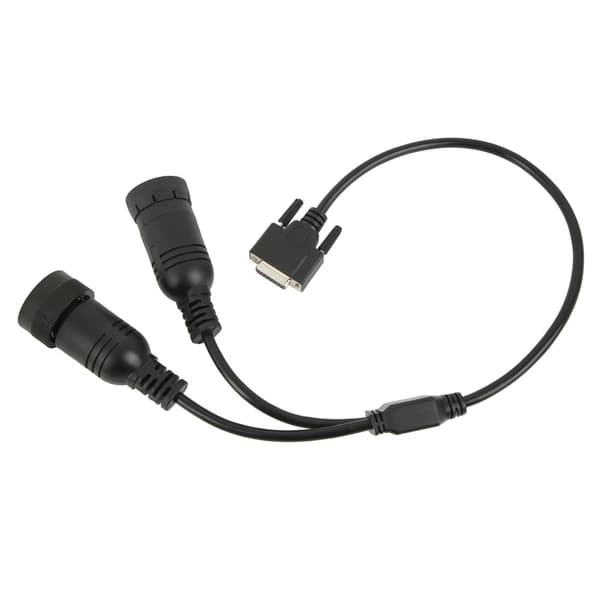 Highly Flexible ABS Rubber 14-Pin to 9-Pin Diagnostic Cable Adapter for ET3 OBD2 317-7485