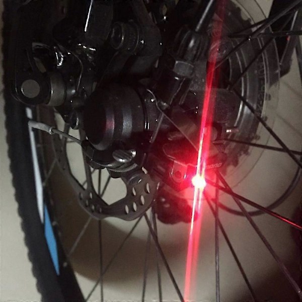 Cykeldelar Mini Broms Cykellampa Fäste Bakre Cykellampa Cykling LED-lampa Hög Ljusstyrka Vattentät LED-lampa Cykeltillbehör