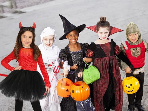 Paholainen / Demoni - Halloween-setti lapsille