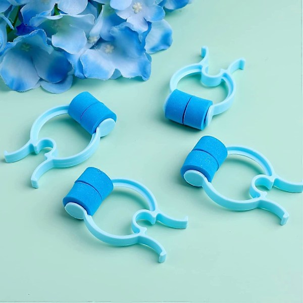 10 stk. Næse Stop Clips, Næseblod Stopper Svømme Næseklemme til Voksne og Børn Nasal Næsestopper Clips Plastik Skum Næseklemmer til Nødsituationer