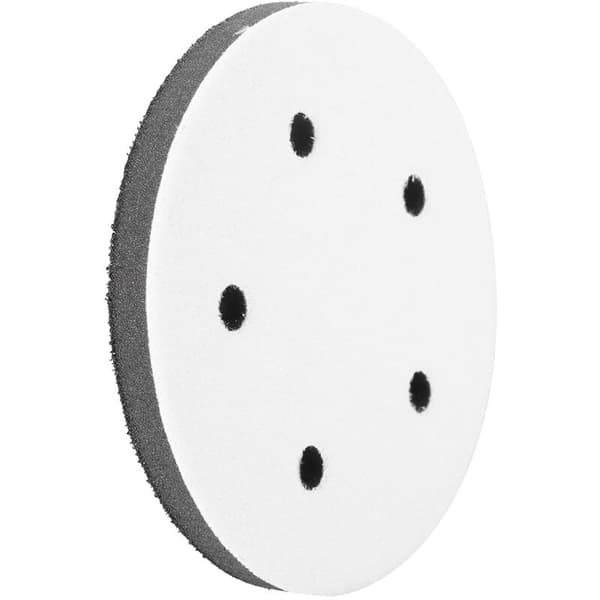 125 mm diameter mjuk svampgränssnittsdyna för slipdynor (5 hål)