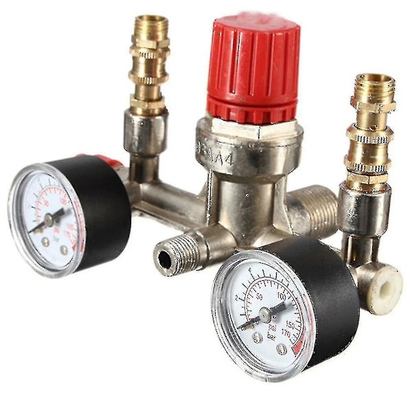 175psi Luftkompressor Pumpe Trykkbryterkontroll Med Måler Regulator