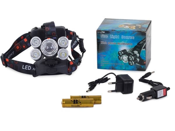 LED Headlamp 5000T-T6 - Up to 100,000 hours