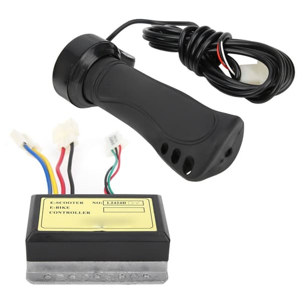 Electric Bicycle Handlebar Set with 12V 250W 3-Wire Brush Control and Extended Cable