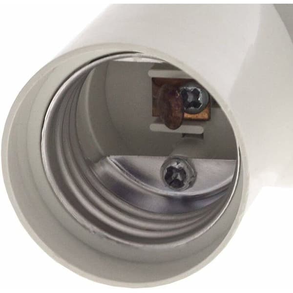 2-pack E27-sockel med trådlös strömbrytare, E27 LED-lampbas, plastsockel för snabb belysning, för garagelampa