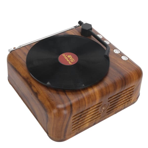 Retro vinyylilevysoittimen kaiutin