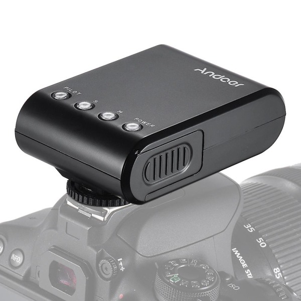 Andoer WS-25 Profesjonell Bærbar Mini Digital Slave Flash Speedlite På-Kamera Blits med Universal