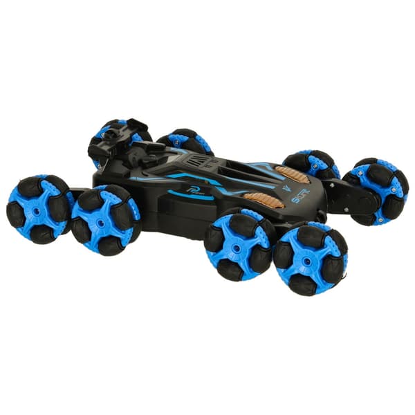Remote-controlled stunt car 8-wheel with hand gesture control, light/sound, 6+
