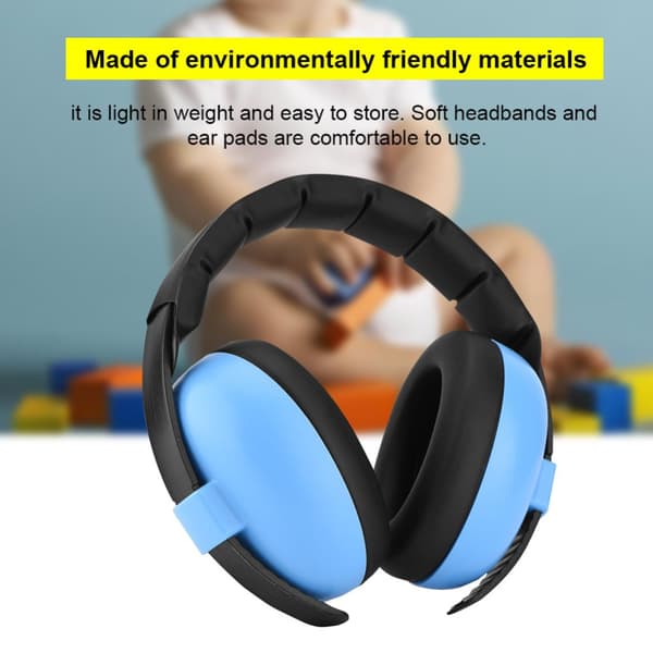 Baby Hearing Protection with Noise Reduction - Blue