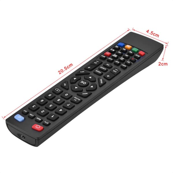 Universell Smart TV-fjernkontroll for Alba Bush Technika/Blaupunkt SHARP/E Motion