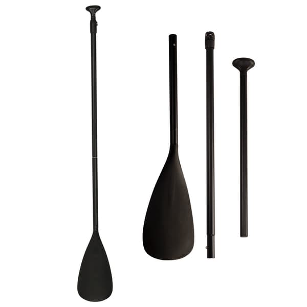 SUP paddle adjustable 170-210 cm foldable 2-piece black