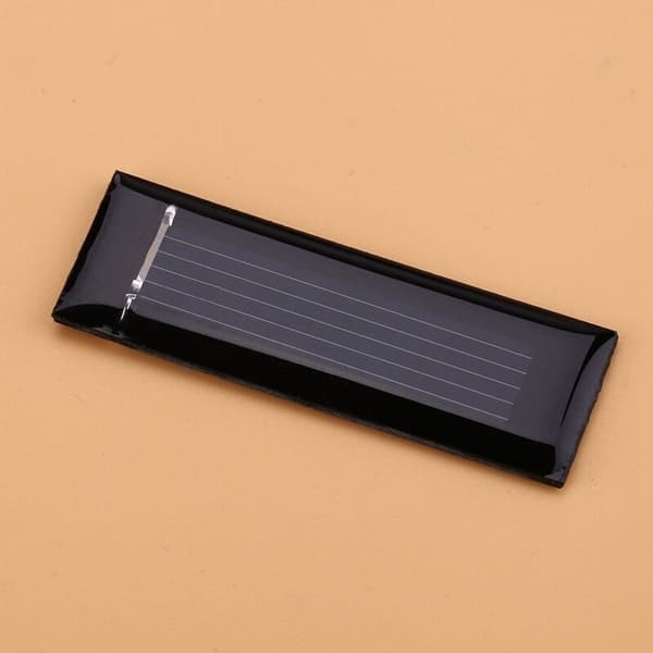 10-pack 0,5V 100MA Mini Solpanelmodul, 53 x 18mm / 2,09 x 0,71in Polysilikon Epoxy Cell Laddare Solenergimodul