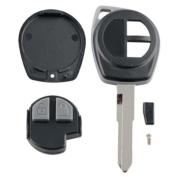 Bil Smart Fjernbetjening Nøgle 2 Knapper Passer Til Swift Sx4 Alto Jimny Vitara Splash 2007-2013 433Mhz