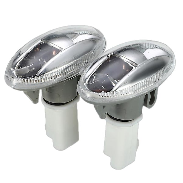 2 stk. Bil Partner Sideblinklys Gentagelseslys til 108 107 407 206 6325G3 til Citreon C1 C