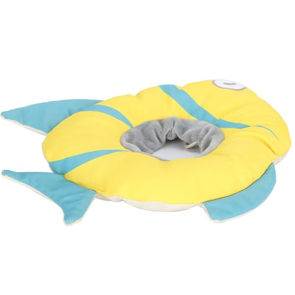 Adjustable Waterproof Fish-Shaped Recovery Collar for Cats After Surgery