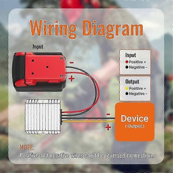 Step-down konverter 18v til 12v til batteriadapter DC 12v 20a 240w Step-down konverter spændingsregulator