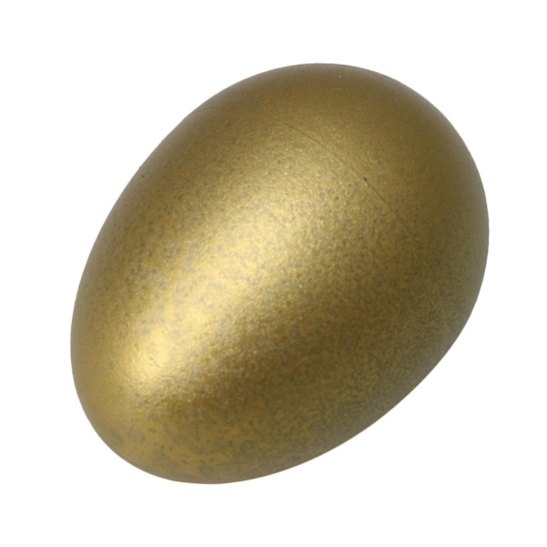 2 st gyllene maracas ägg skramlar hand slagverk 40 mm dia skaller