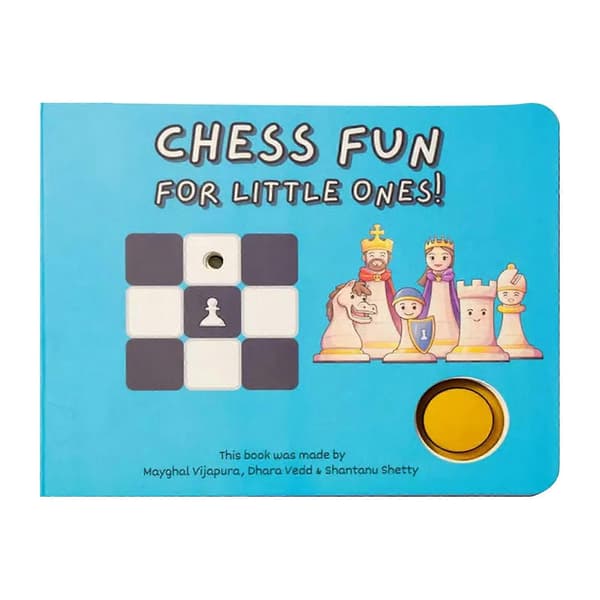Little Ones Chess Interaktiivinen Kirja Esittelee Shakin Säännöt Lapsille