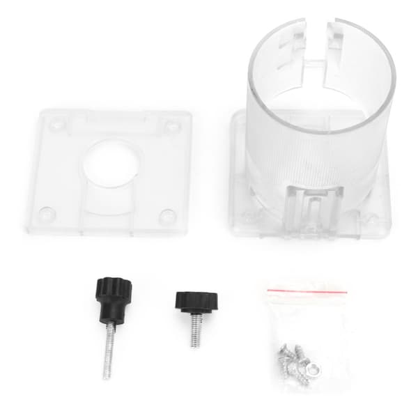 Transparent Plastic Base for Woodworking Router Power Tool (Standard)